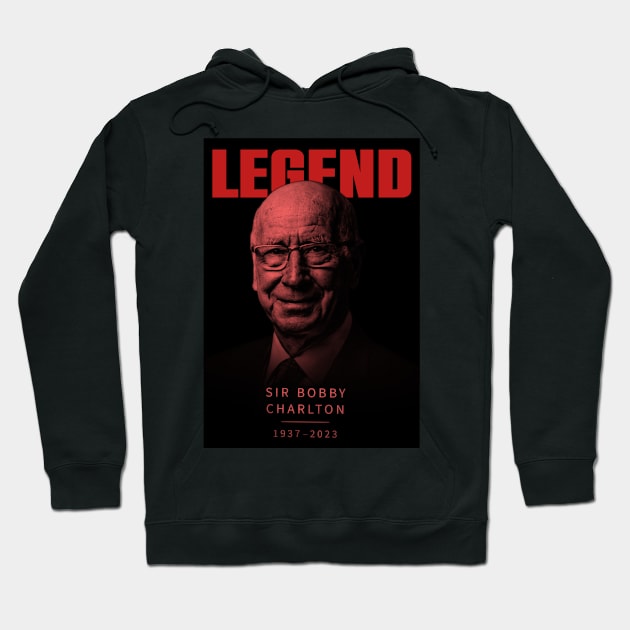 Bobby Charlton Hoodie by WPAP46